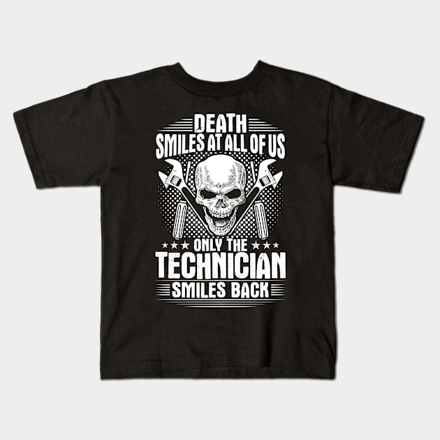 In-House Technician Company Technician Gift Kids T-Shirt by Krautshirts